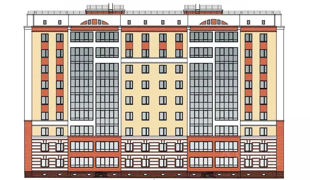 3-к кв. Омская область, Омск ул. А.Н. Кабанова, 2 (71.5 м) - Фото 0