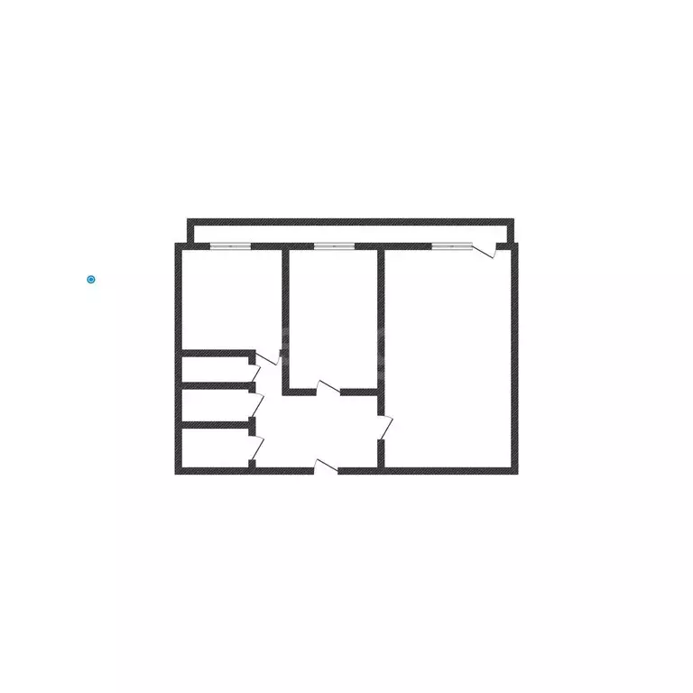 2-комнатная квартира: Сорск, улица Дружбы, 5 (43.2 м) - Фото 1