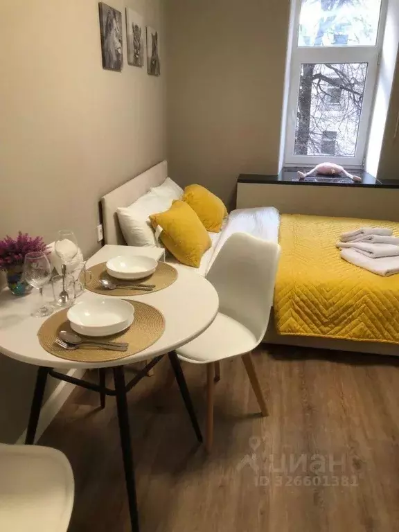 Студия Москва пл. Журавлева, 2С2 (16.0 м) - Фото 1