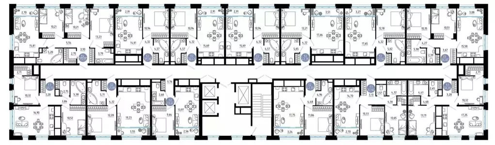 3-к кв. Рязанская область, Рязань ул. Ленинского Комсомола (73.37 м) - Фото 2