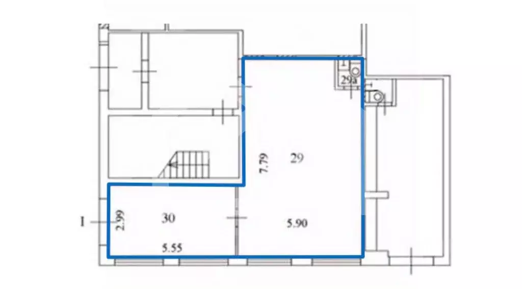 Помещение свободного назначения в Москва Гостиничная ул., 11с1 (60 м) - Фото 2