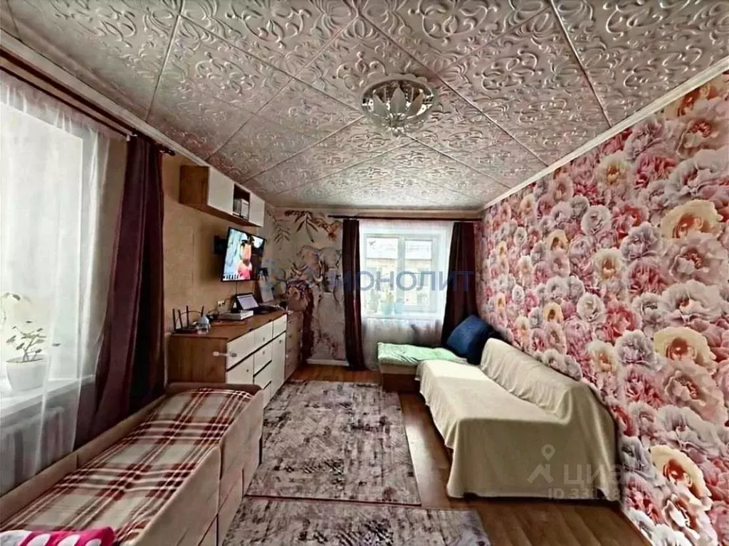 1-к кв. Нижегородская область, Городец ул. Фурманова, 1 (31.7 м) - Фото 1