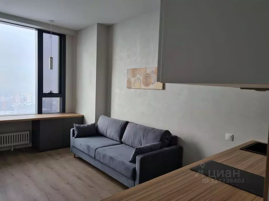 Студия Москва Мичуринский просп., 56 (27.0 м) - Фото 2