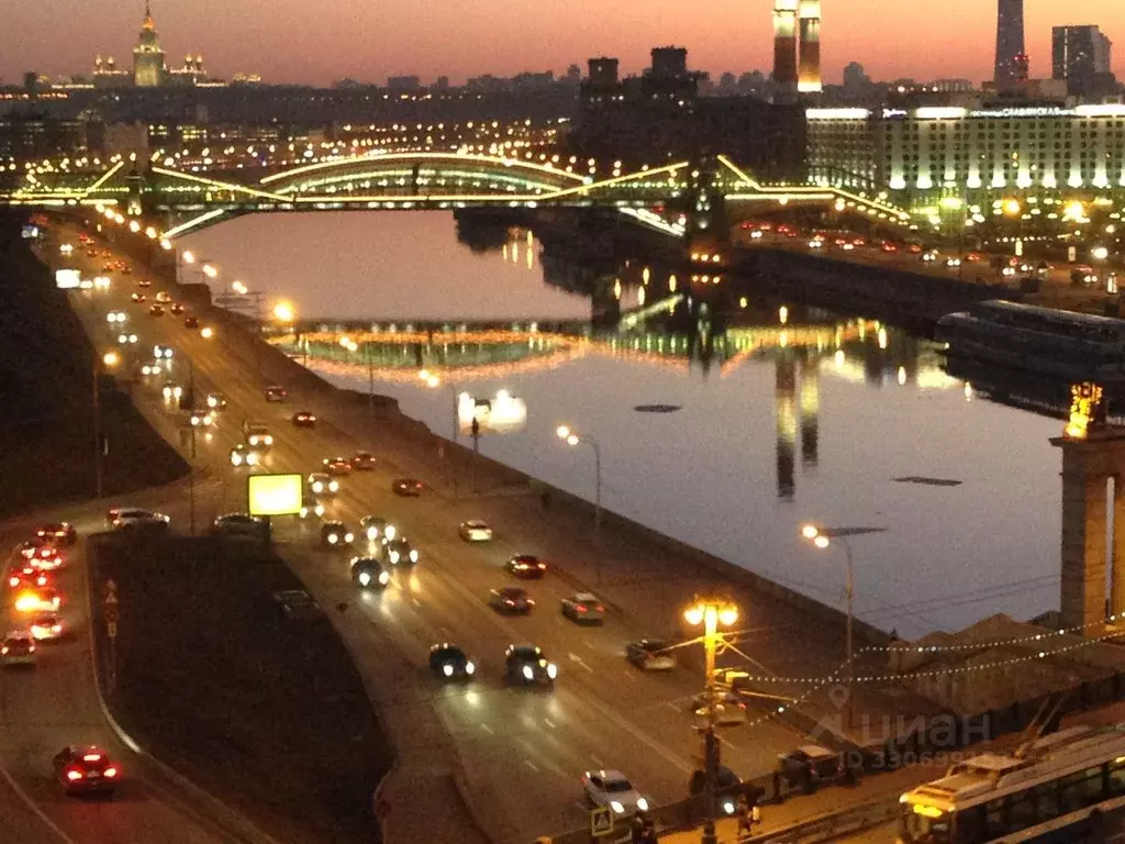 Студия Москва Смоленская ул., 10 (32.0 м) - Фото 2