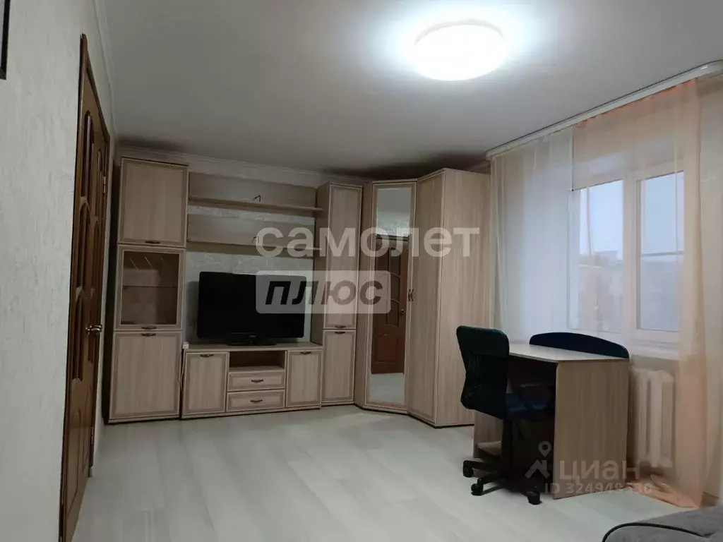 1-к кв. Калужская область, Калуга Московская ул., 217 (33.0 м) - Фото 2