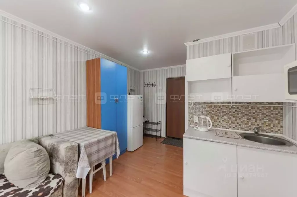 1-к кв. Татарстан, Казань Ботаническая ул., 20 (13.5 м) - Фото 2