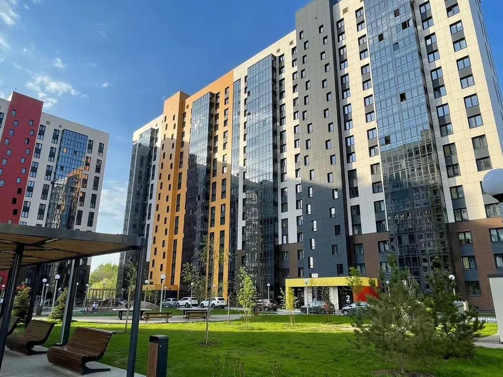 1-к кв. Татарстан, Казань ул. Натана Рахлина, 15к1 (33.0 м) - Фото 1