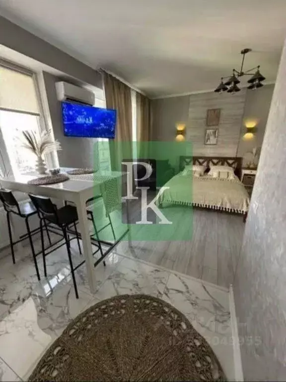 1-к кв. Севастополь ул. Токарева, 18 (28.7 м) - Фото 2