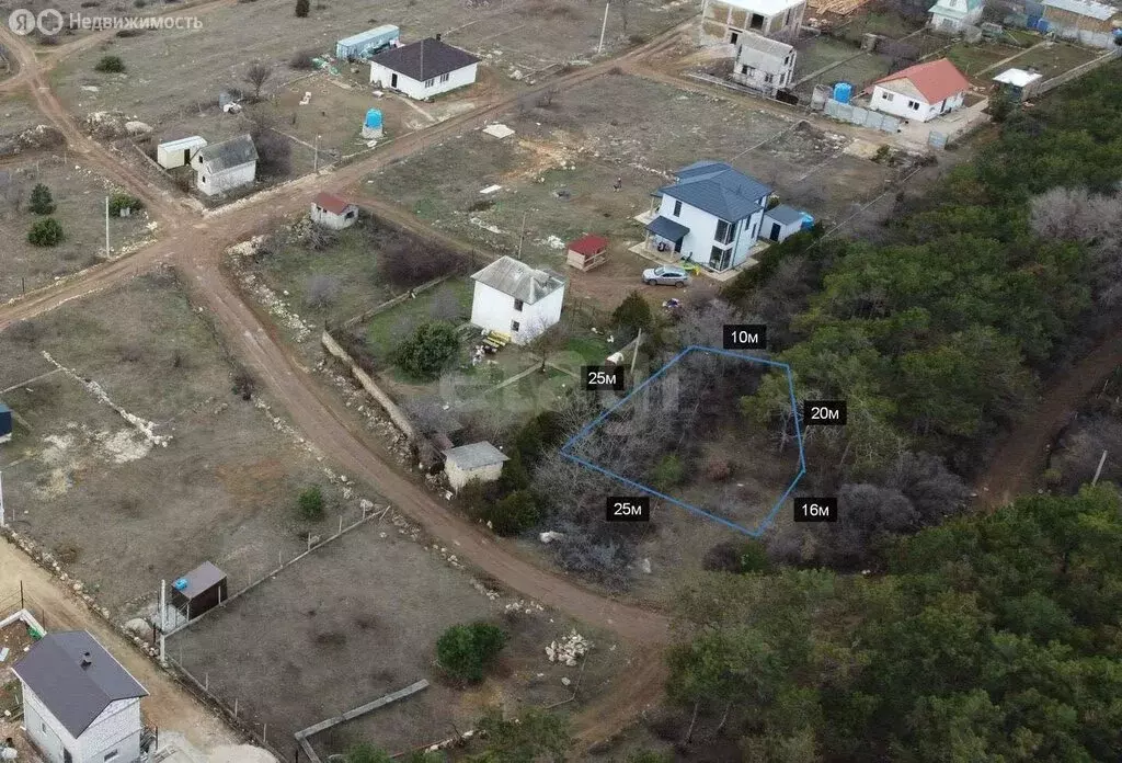 Участок в Севастополь, садоводческое некоммерческое товарищество ... - Фото 1