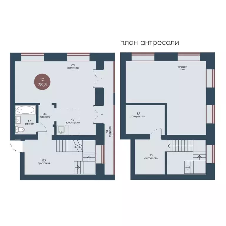 Квартира-студия: Томск, микрорайон Телецентр, Белозёрская улица, 11 ... - Фото 1