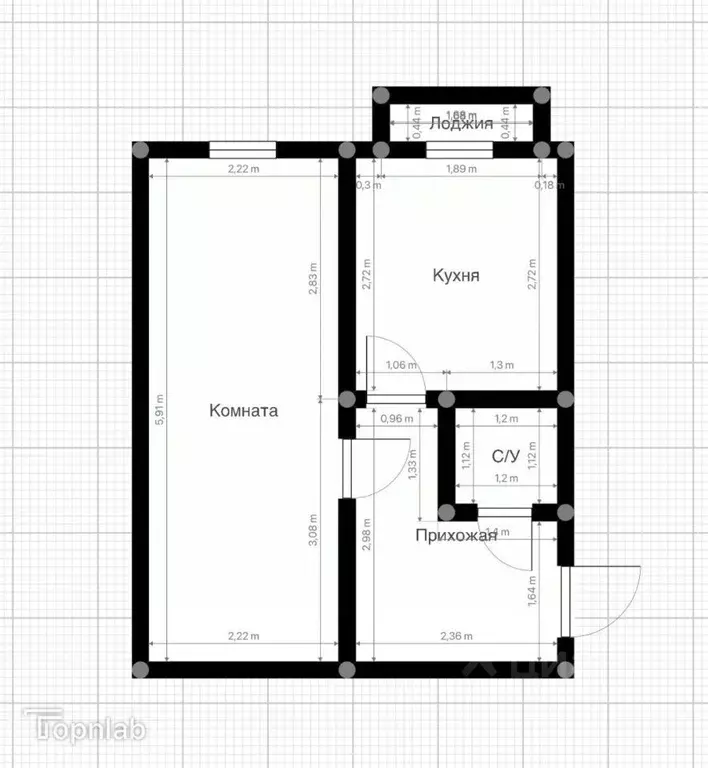 1-к кв. Кабардино-Балкария, Нальчик ул. Шогенова (45.0 м) - Фото 1