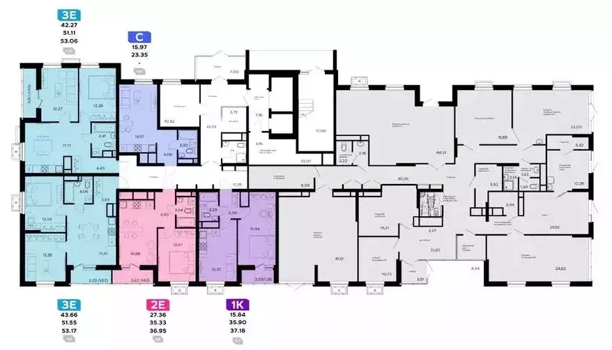 2-к кв. Пензенская область, Пенза ул. Щербакова, 85 (53.06 м) - Фото 1