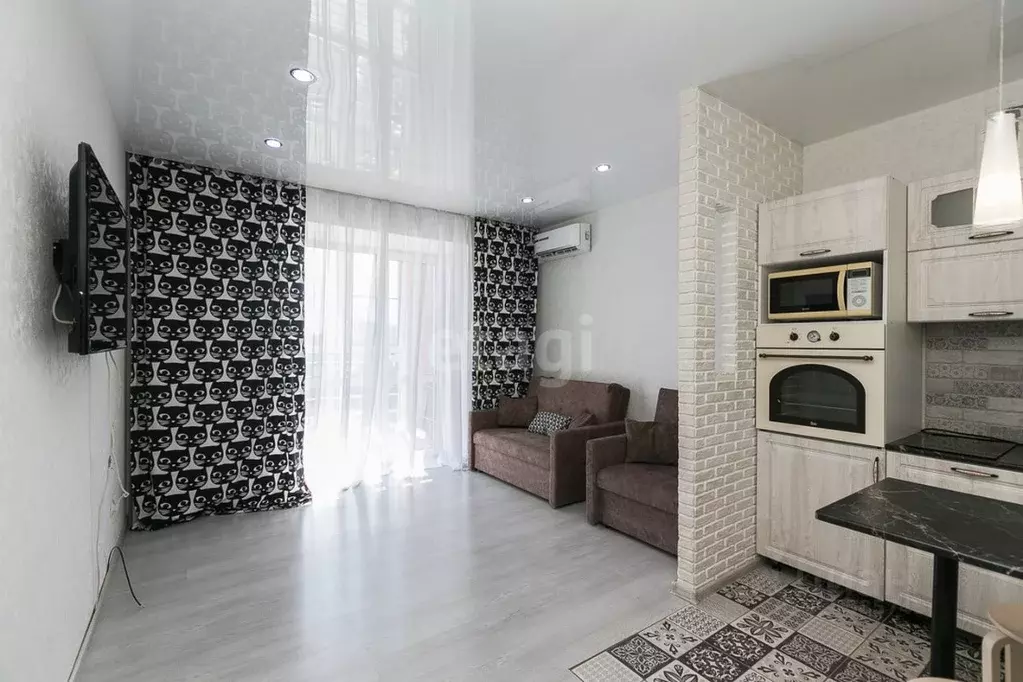 Студия Тюменская область, Тюмень Комбинатская ул., 54к2 (26.0 м) - Фото 1