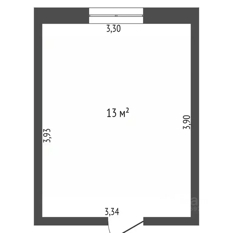 Комната Коми, Сыктывкар ул. Космонавтов, 13 (13.0 м) - Фото 1