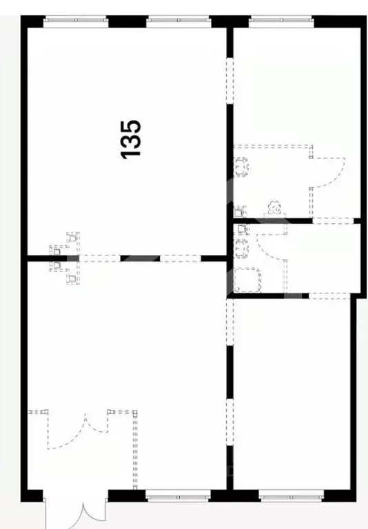 Помещение свободного назначения в Москва ул. Усадебный Парк, 1 (135 м) - Фото 2