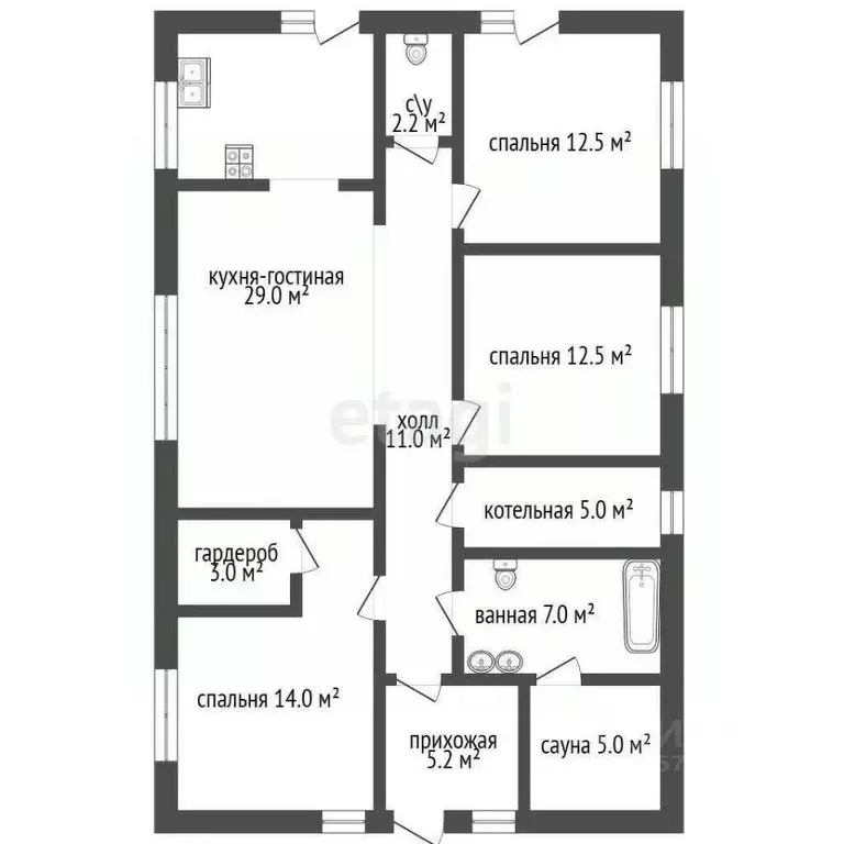 Дом в Ленинградская область, Ломоносовский район, Ропшинское с/пос 62А ... - Фото 2