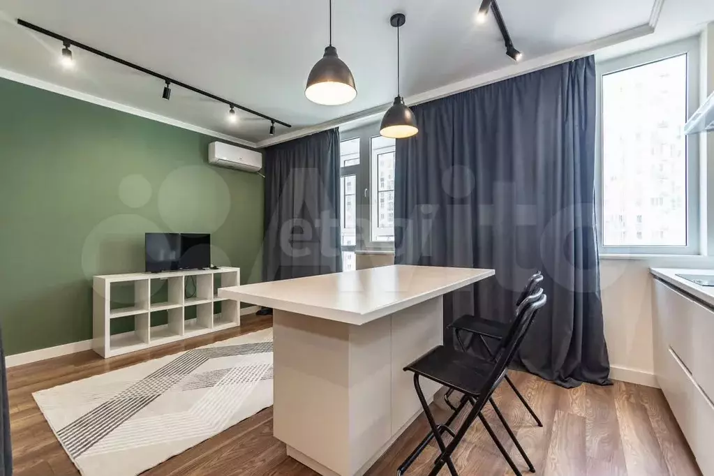 Квартира-студия, 37,9 м, 15/25 эт. - Фото 1