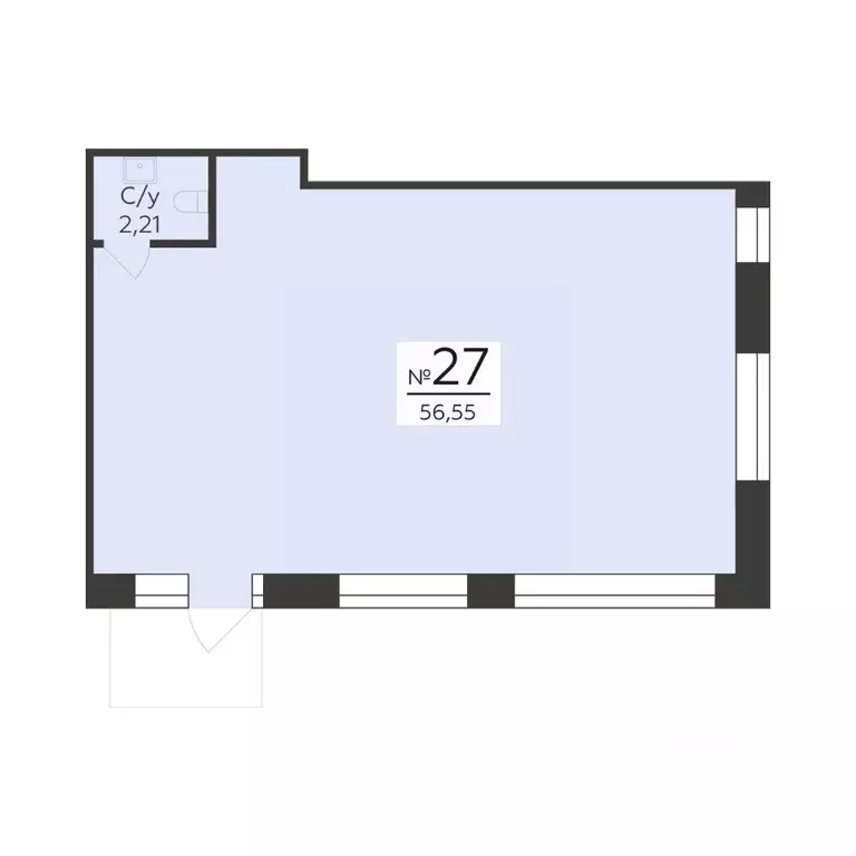 Помещение свободного назначения в Воронежская область, Воронеж ул. ... - Фото 1