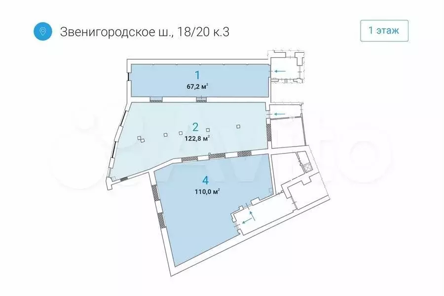 Производство 122.8 м у метро Улица 1905 года - Фото 0