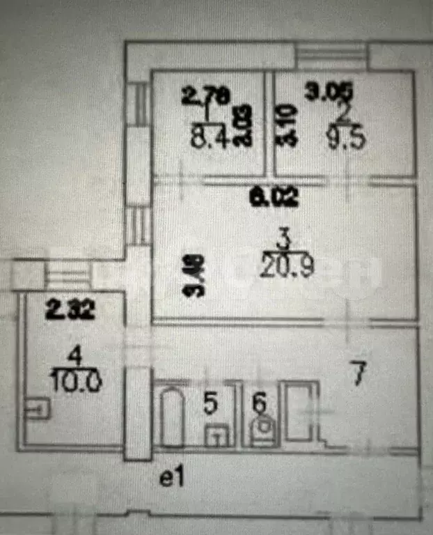 3-к. квартира, 66,7 м, 9/11 эт. - Фото 0