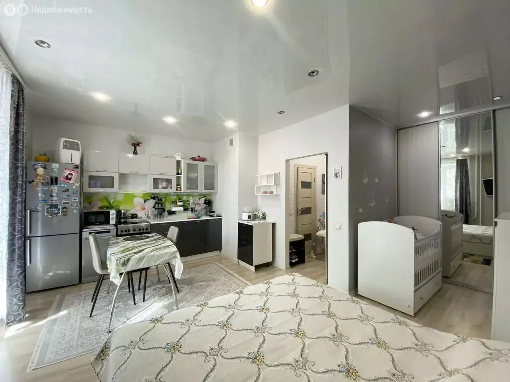 Квартира-студия: Тюмень, улица Беляева, 35к1 (29.17 м) - Фото 0