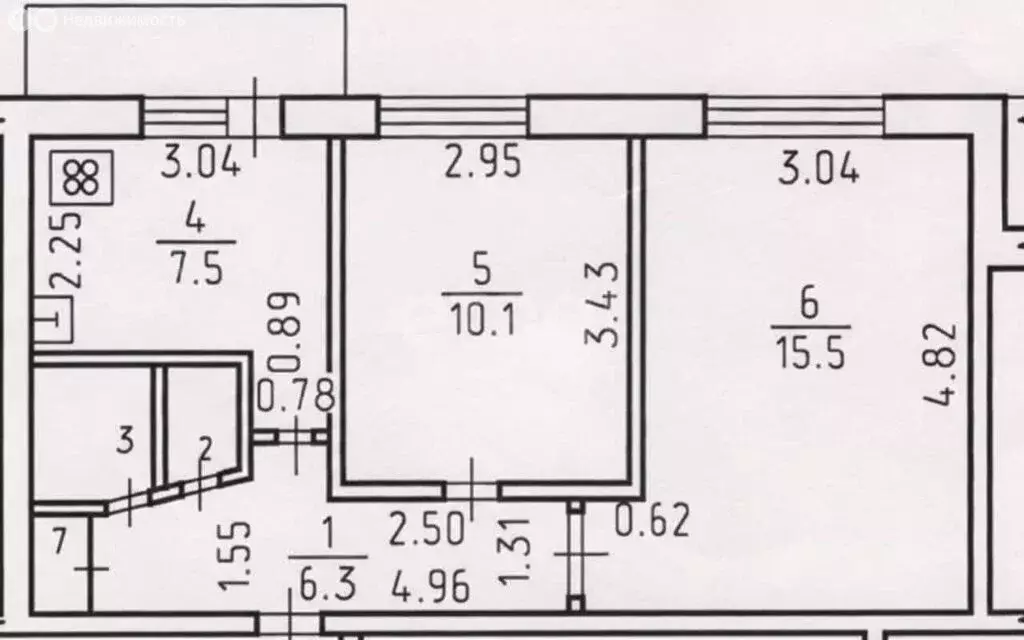 2-комнатная квартира: Ижевск, Песочная улица, 12 (43.8 м) - Фото 1