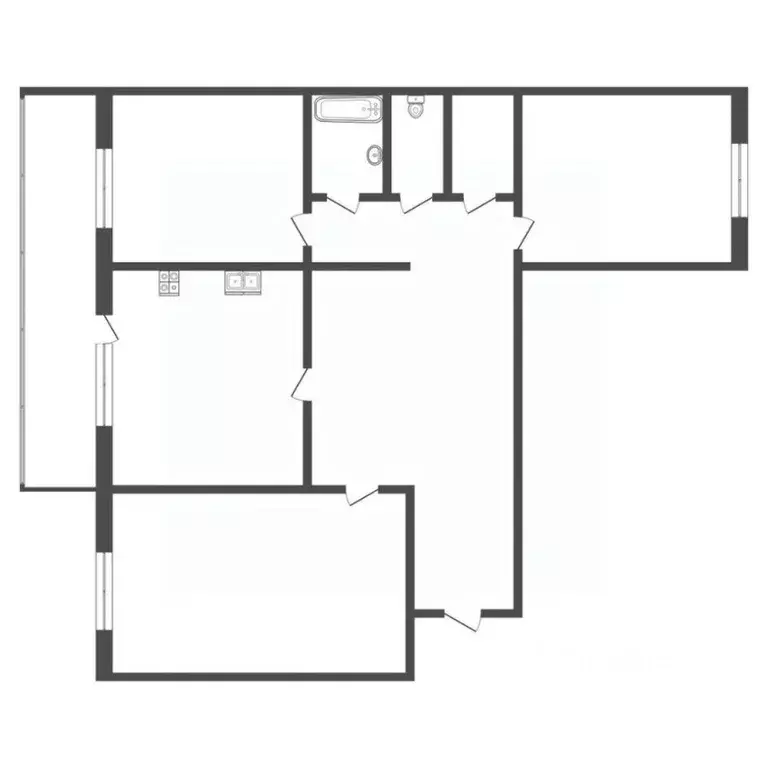 3-к кв. Ставропольский край, Пятигорск Ессентукская ул., 64 (65.9 м) - Фото 2