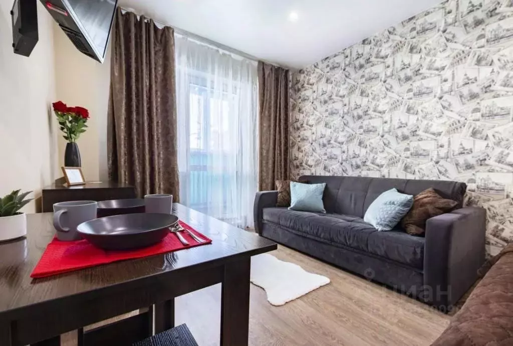 1-к кв. Алтайский край, Барнаул просп. Строителей, 18 (30.0 м) - Фото 1