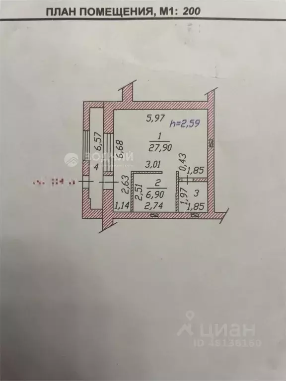 1-к кв. Чувашия, Чебоксары ул. Эльменя, 22 (44.4 м) - Фото 1