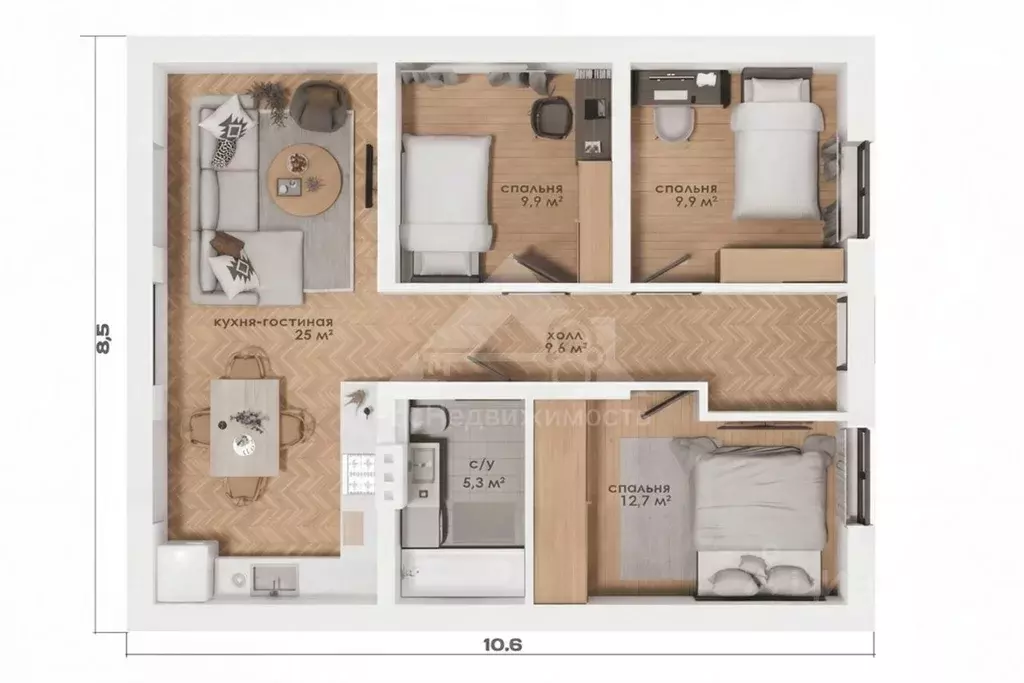 Дом в Владимирская область, Юрьев-Польский муниципальный округ, с. ... - Фото 2