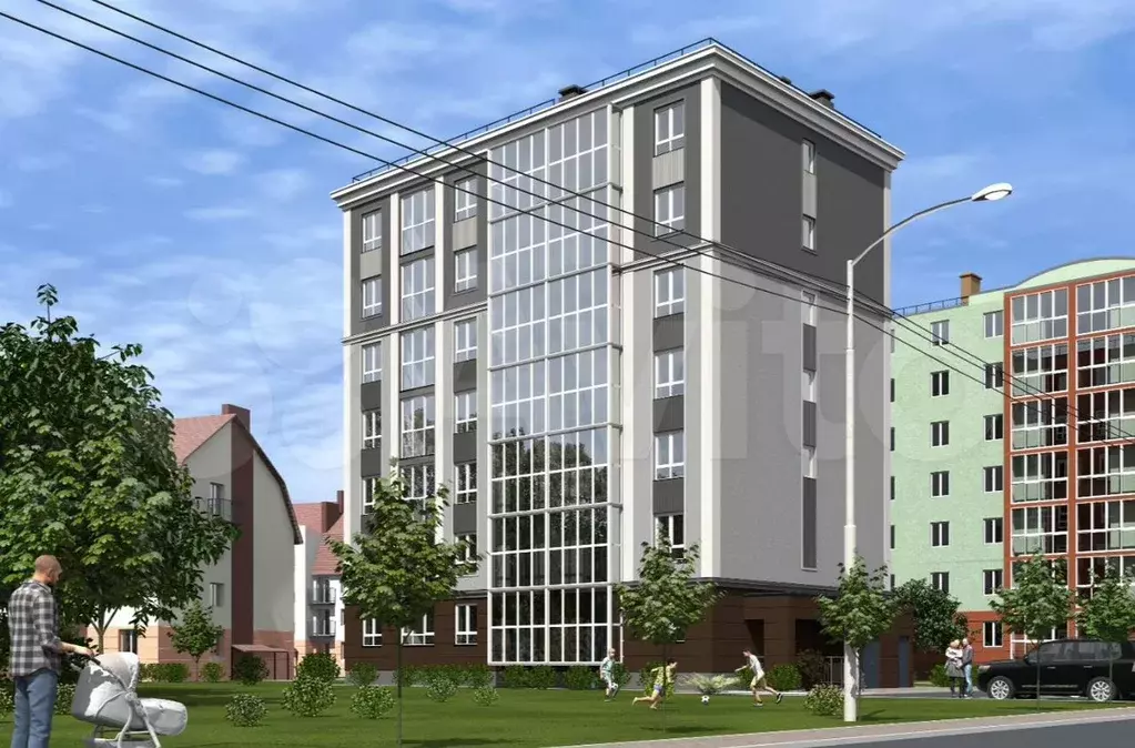 2-к. квартира, 31,5 м, 2/7 эт. - Фото 1