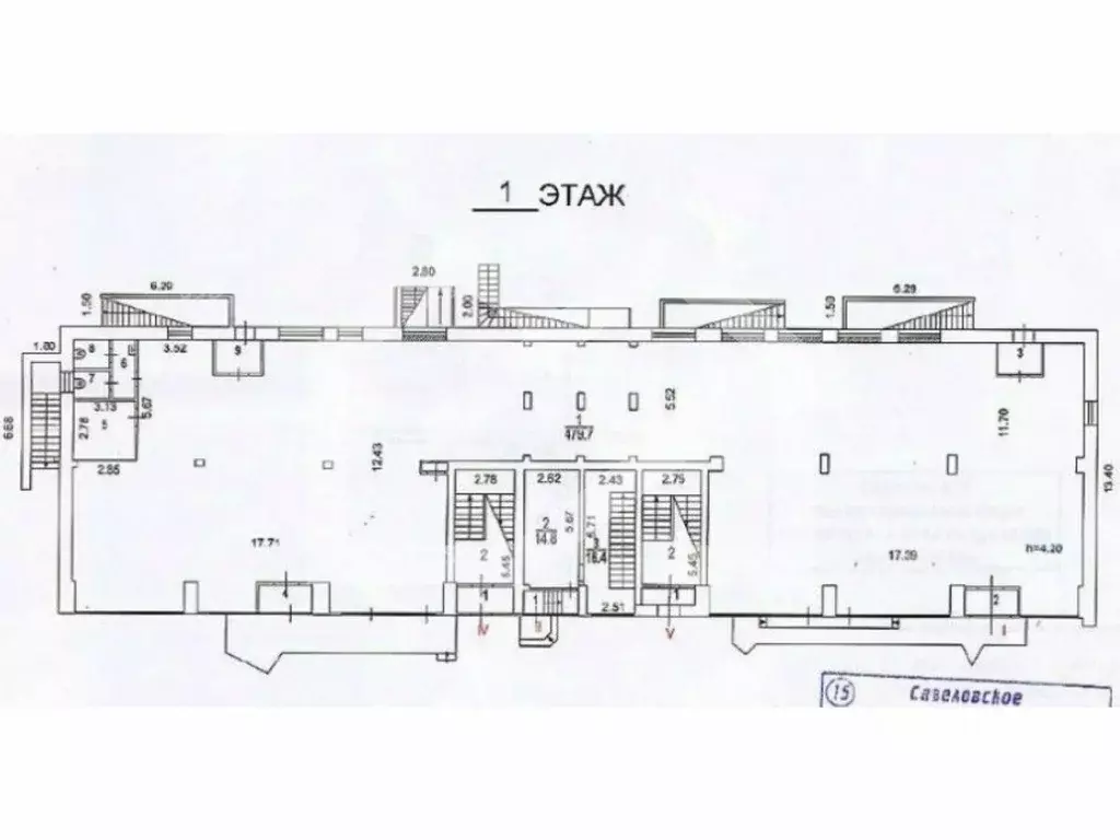 Помещение свободного назначения в Москва Ясный проезд, 26К2 (508 м) - Фото 2