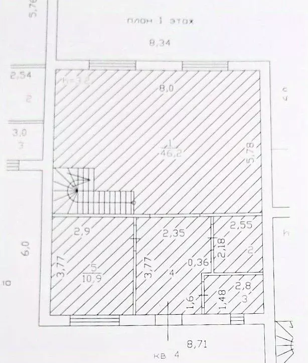 Таунхаус в Ленинградская область, Всеволожск ул. Коммуны, 2А (205 м) - Фото 1