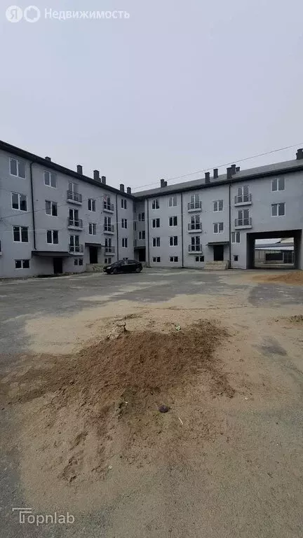 1-комнатная квартира: Нартан, Адыгейская улица, 1 (41 м) - Фото 2