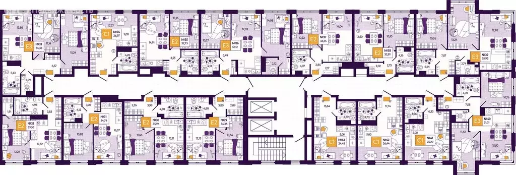 2-комнатная квартира: Тула, Пряничная улица, 3 (54.33 м) - Фото 2