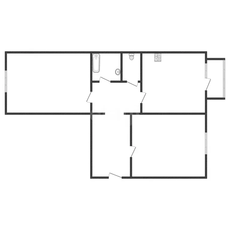 2-комнатная квартира: Черкесск, улица Космонавтов, 18 (49.3 м) - Фото 2