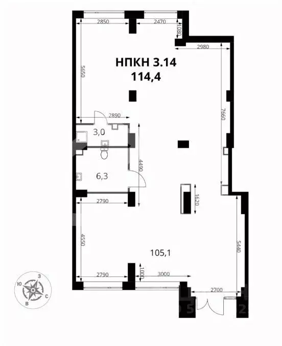Торговая площадь в Московская область, Ленинский городской округ, д. ... - Фото 2