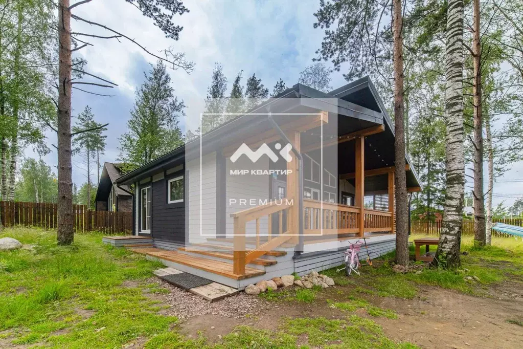 Дом в Ленинградская область, Всеволожский район, Агалатовское с/пос, ... - Фото 1