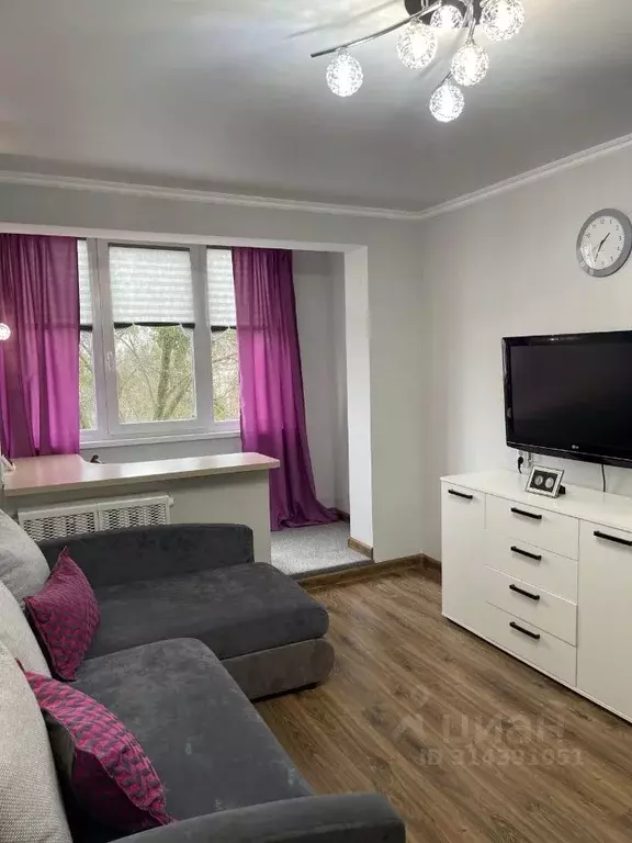 1-к кв. Калининградская область, Калининград ул. Багратиона, 136 (32.8 ... - Фото 2