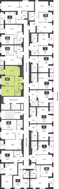 Продаётся 2-к квартира, 48.3 м - Фото 1