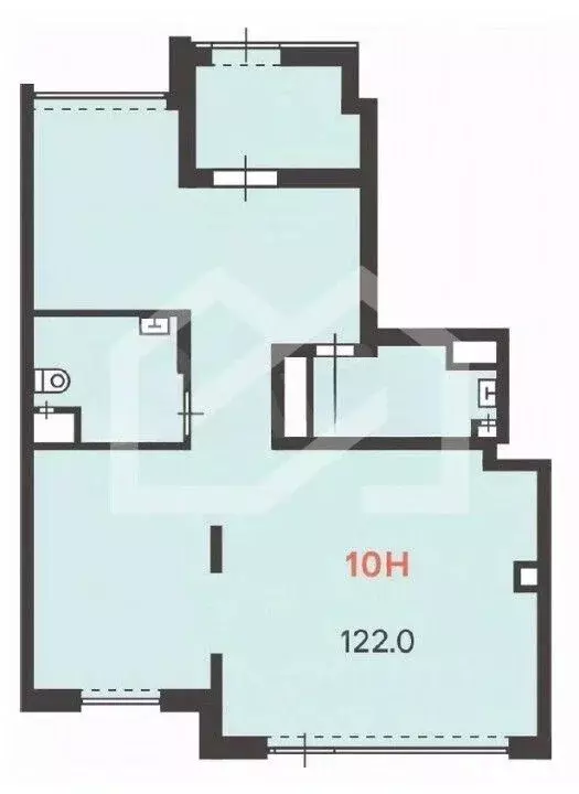Помещение свободного назначения в Москва 1-й кв-л, 1 (122 м) - Фото 2