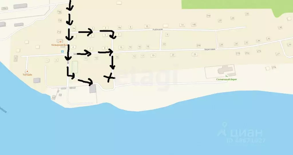 Участок в Сахалинская область, Анивский городской округ, с. Рыбацкое  ... - Фото 1