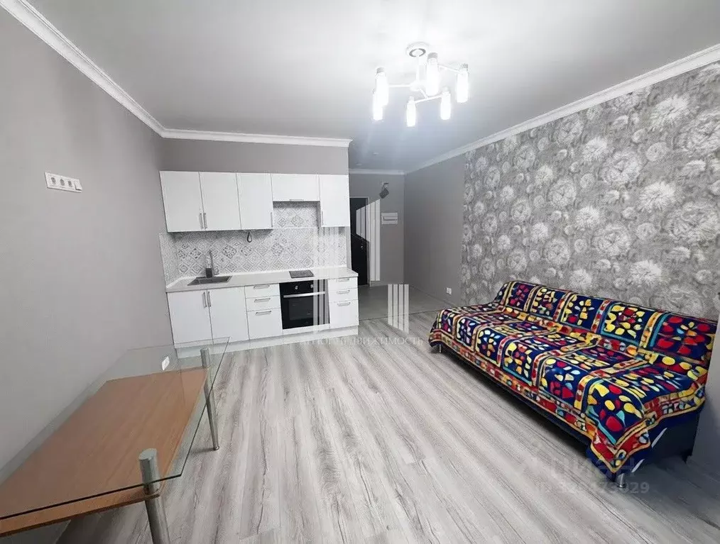 Студия Краснодарский край, Новороссийск ул. Куникова, 47Ак2 (30.0 м) - Фото 1