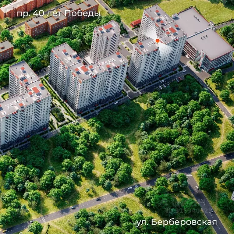 3-к кв. Ростовская область, Ростов-на-Дону просп. 40-летия Победы, ... - Фото 1