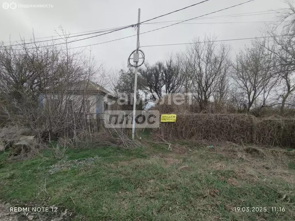 Участок в Старощербиновская, переулок Воровского (16 м) - Фото 0