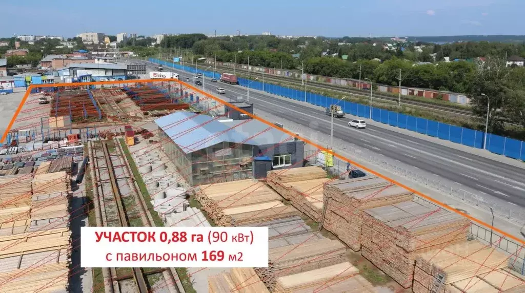 Склад в Новосибирская область, Бердск Промышленная ул., 2Бк10 (89 м) - Фото 1