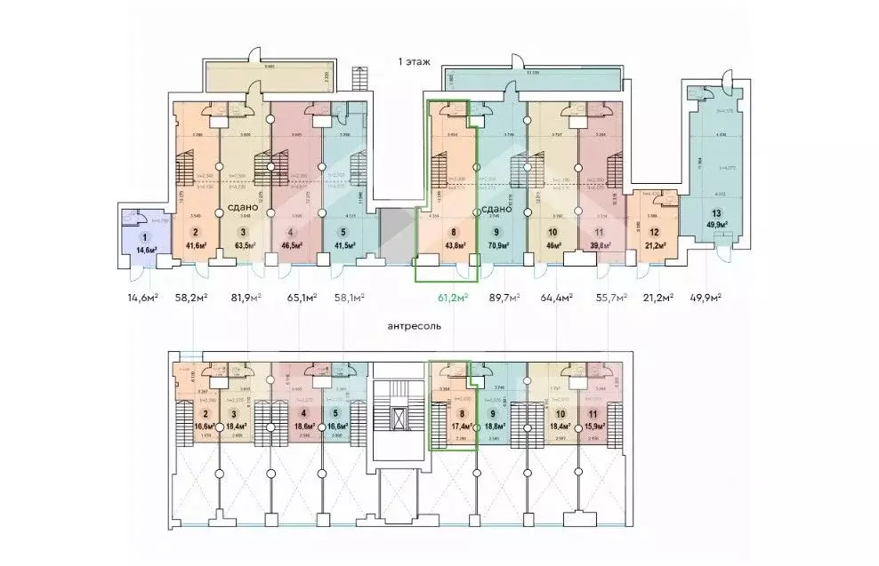 Помещение свободного назначения в Москва ул. Земляной Вал, 25 (61 м) - Фото 2