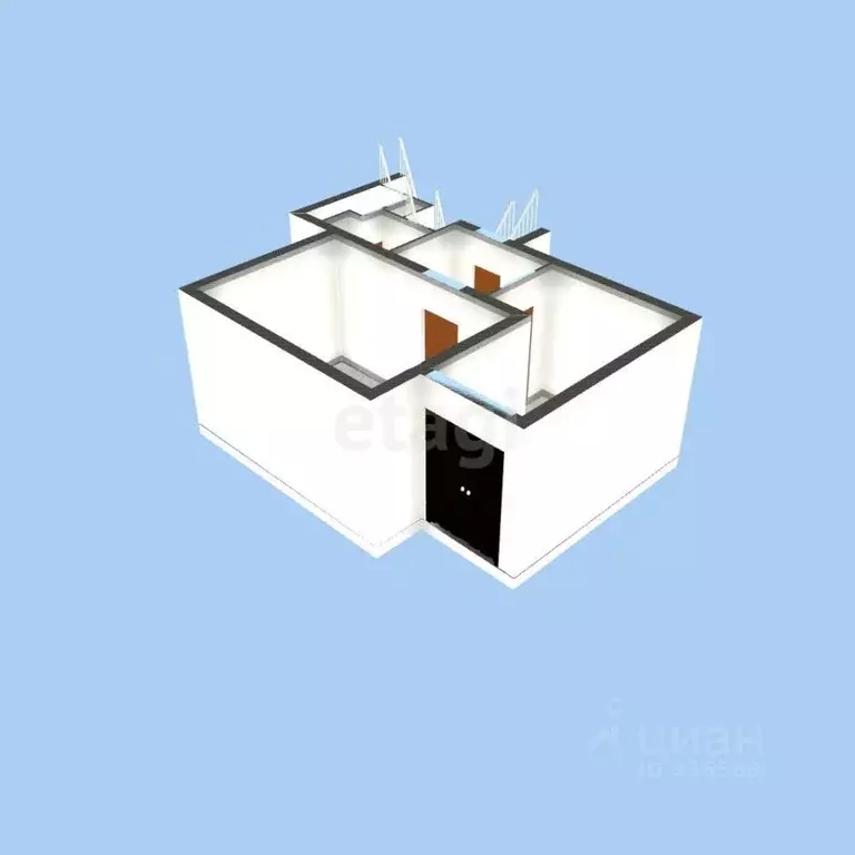 Дом в Белгородская область, Волоконовка рп ул. Буденного (372 м) - Фото 2