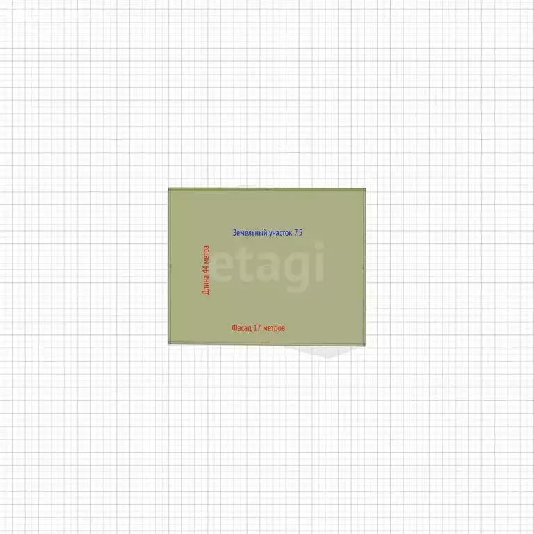 Участок в Махачкала, Московская улица (750 м) - Фото 1