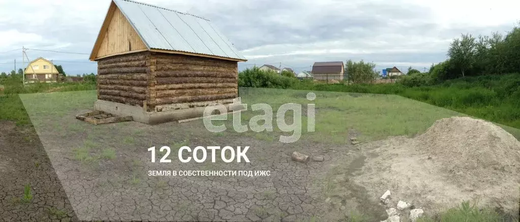 Участок в Тюменская область, с. Ярково ул. Полевая, 77 (12.0 сот.) - Фото 2